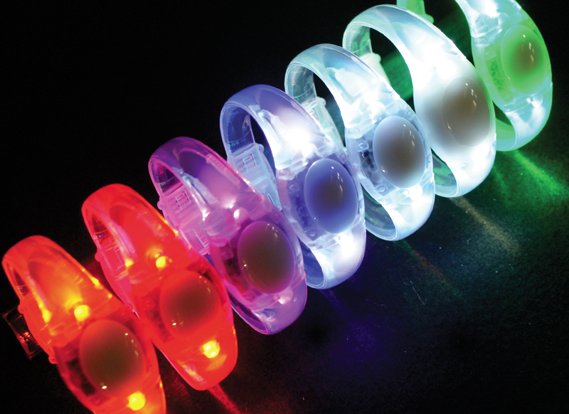 sound sensitive bracelet - light-up bracelets - led flashing lights